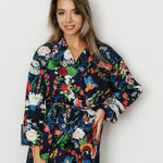 Becca Who Fabric Designer Patterned Luxury Dressing Gown