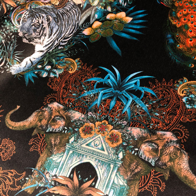 Magic Of India in Sariska | Velvet Fabric Sample