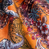 Magic Of India in Turmeric | Velvet Fabric Sample