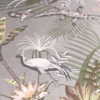 Crocodilia in Safari Natural | Designer Velvet Fabric