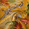 Crocodilia in Sunset | Velvet Fabric