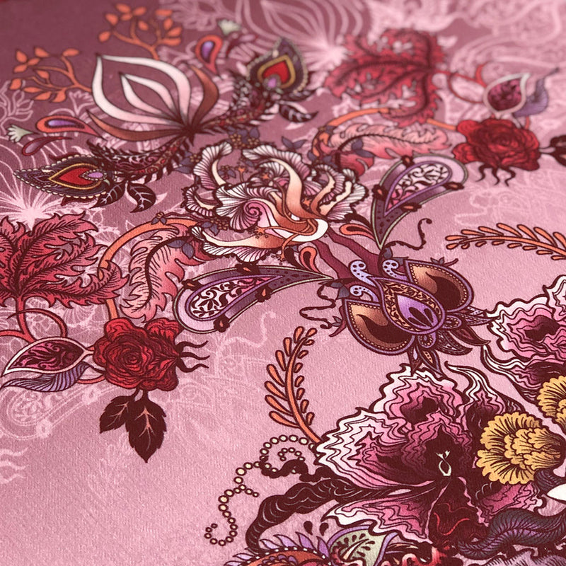 Eden in Bloom | Velvet Fabric