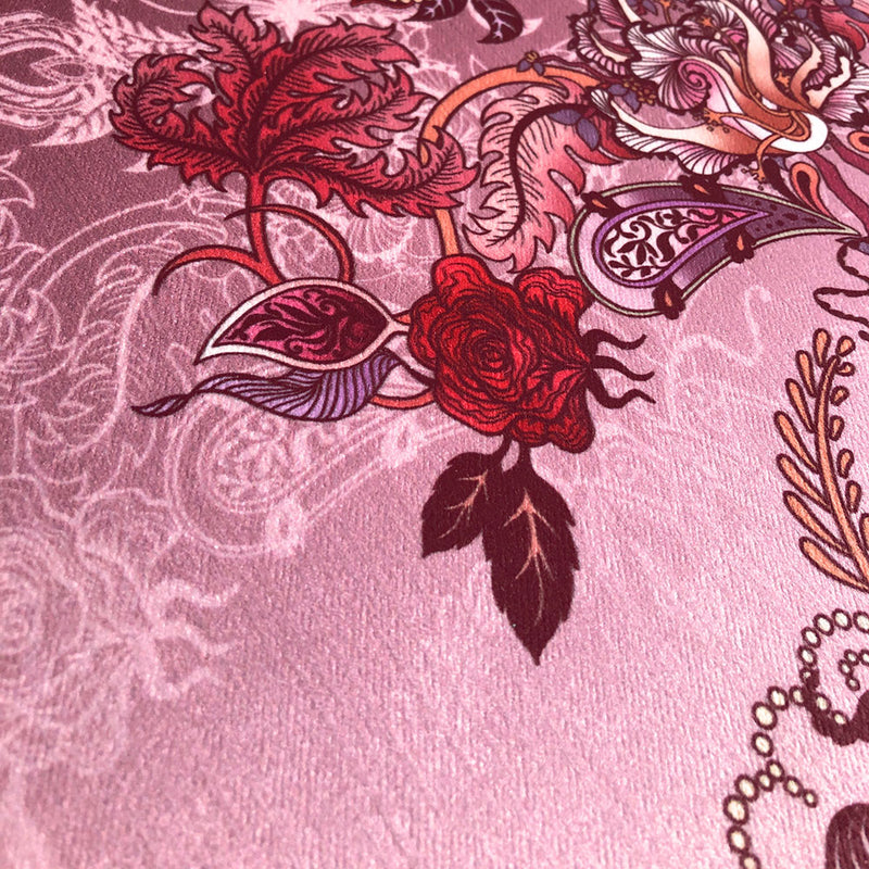 Eden in Bloom | Velvet Fabric