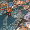 Eden in Lagoon | Velvet Fabric Sample
