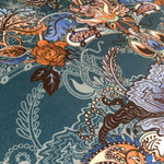 Eden in Lagoon | Non FR | 1 Half Metre Velvet Fabric