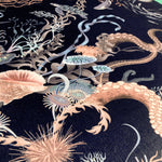 Ocean Treasures in Deepwater | Velvet Fabric Sample