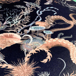 Ocean Treasures in Deepwater | Non FR | 1 Half Metre Velvet Fabric