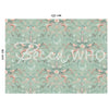 Ocean Treasures in Coastal | Velvet Fabric Sample