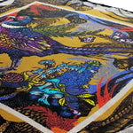 Pheasant | Silk Twill Pocket Square in Mustard