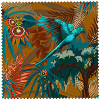 Rainforest Rush in Melody | Velvet Fabric Sample