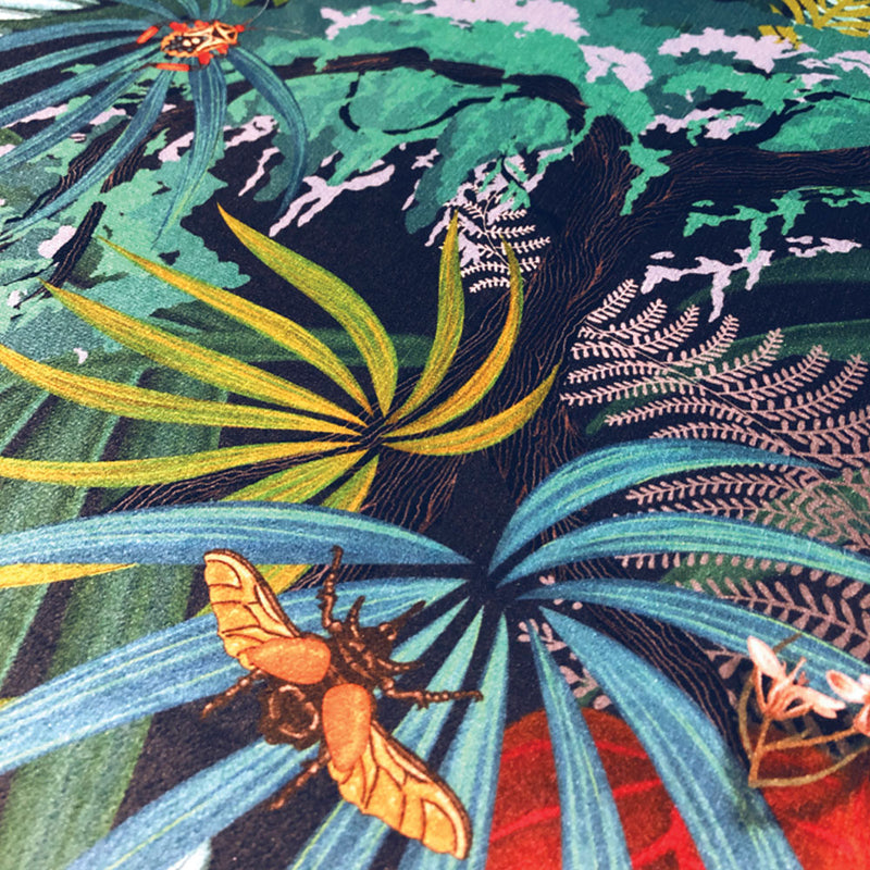 Rainforest Rush in Tropic | Velvet Fabric
