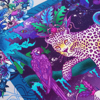 Regal Exotic Leopard | Pure Silk Scarf 65cm