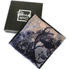 Stag in Navy & Gold | Pure Silk Neckerchief 65cm